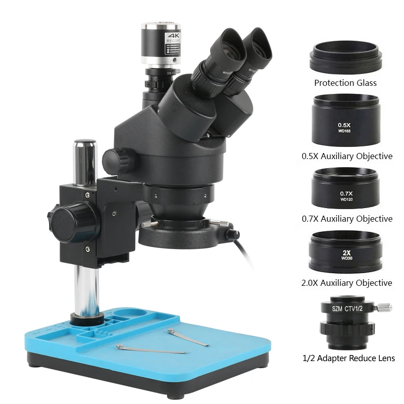 7X-90X Simul-Focal Zoom Trinoc - Simul-Focal Industrial Microscope 4K Hdmi recension och pris