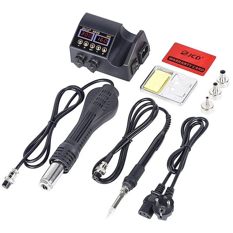 JCD 2 in 1 750W Soldering Stat - 2 In 1 Soldering Rework Station 750W recension och pris