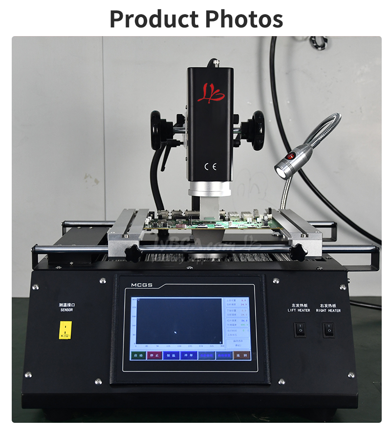 LY R5800 3 Zones Hot-Air BGA R - Infrared Bga Rework Station recension och pris