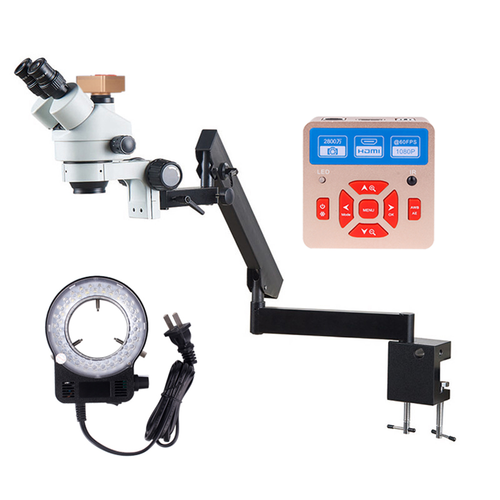 Flexible Arm Fixation Clamp Mi - Trinocular Stereo Microscope 7X-45X recension och pris