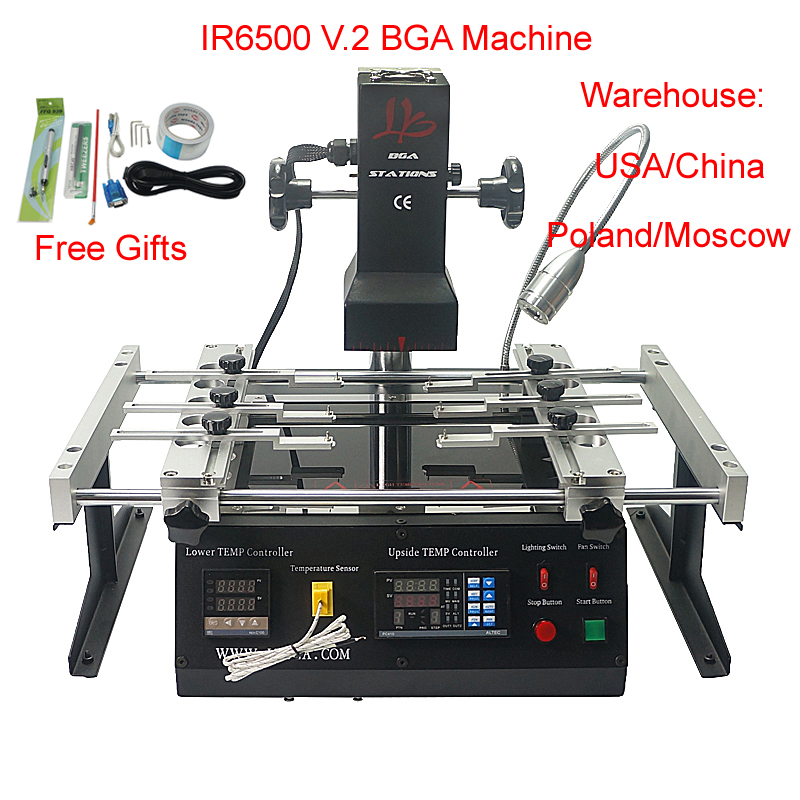 Solder Station 2 Zones IR6500  - Infrared Bga Rework Station recension och pris